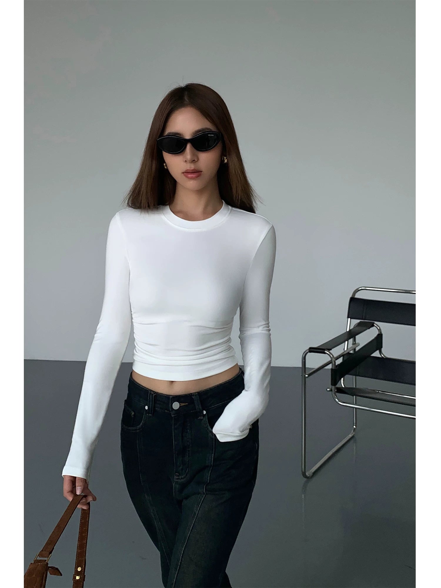 NEVA HU Slim and Thin Short Long Sleeves