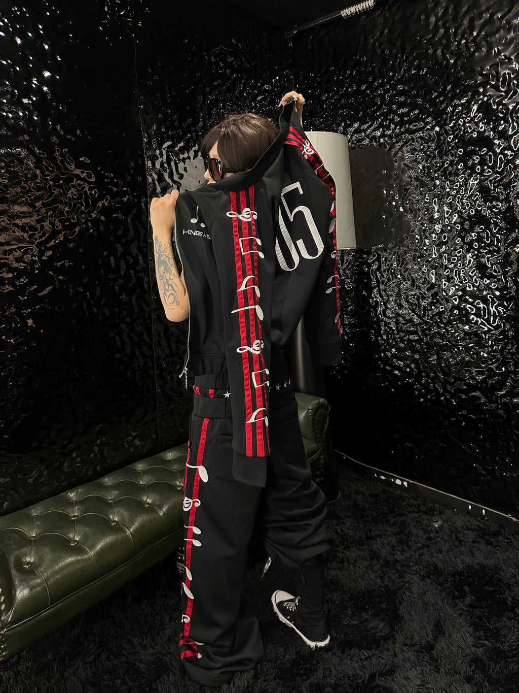 DETW Music Dream 3D Embroidered Long-Sleeve Jacket