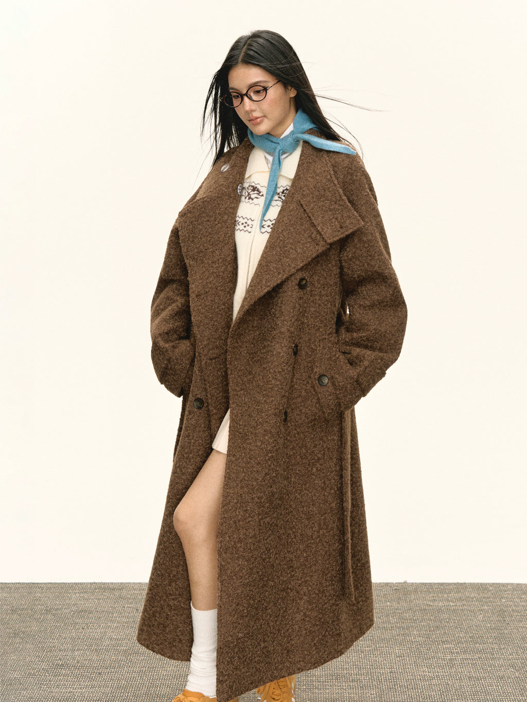 Ariseism Vintage Versatile Woolen Jacket