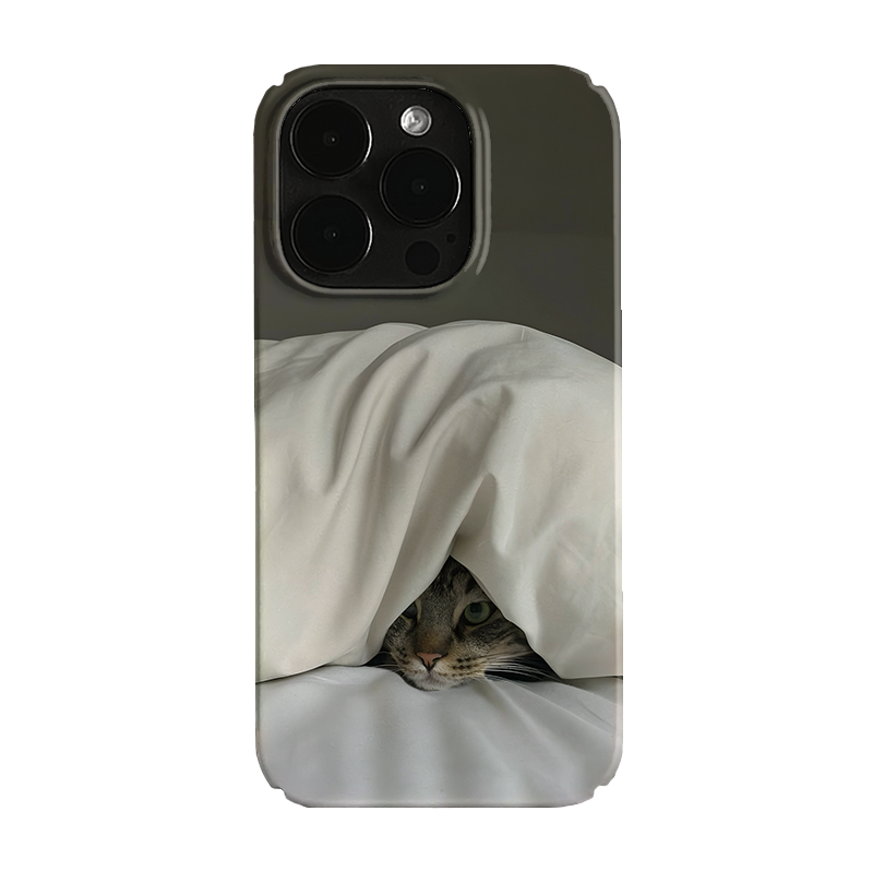 Pbcase Quilt Cat Niche Apple Phone Case