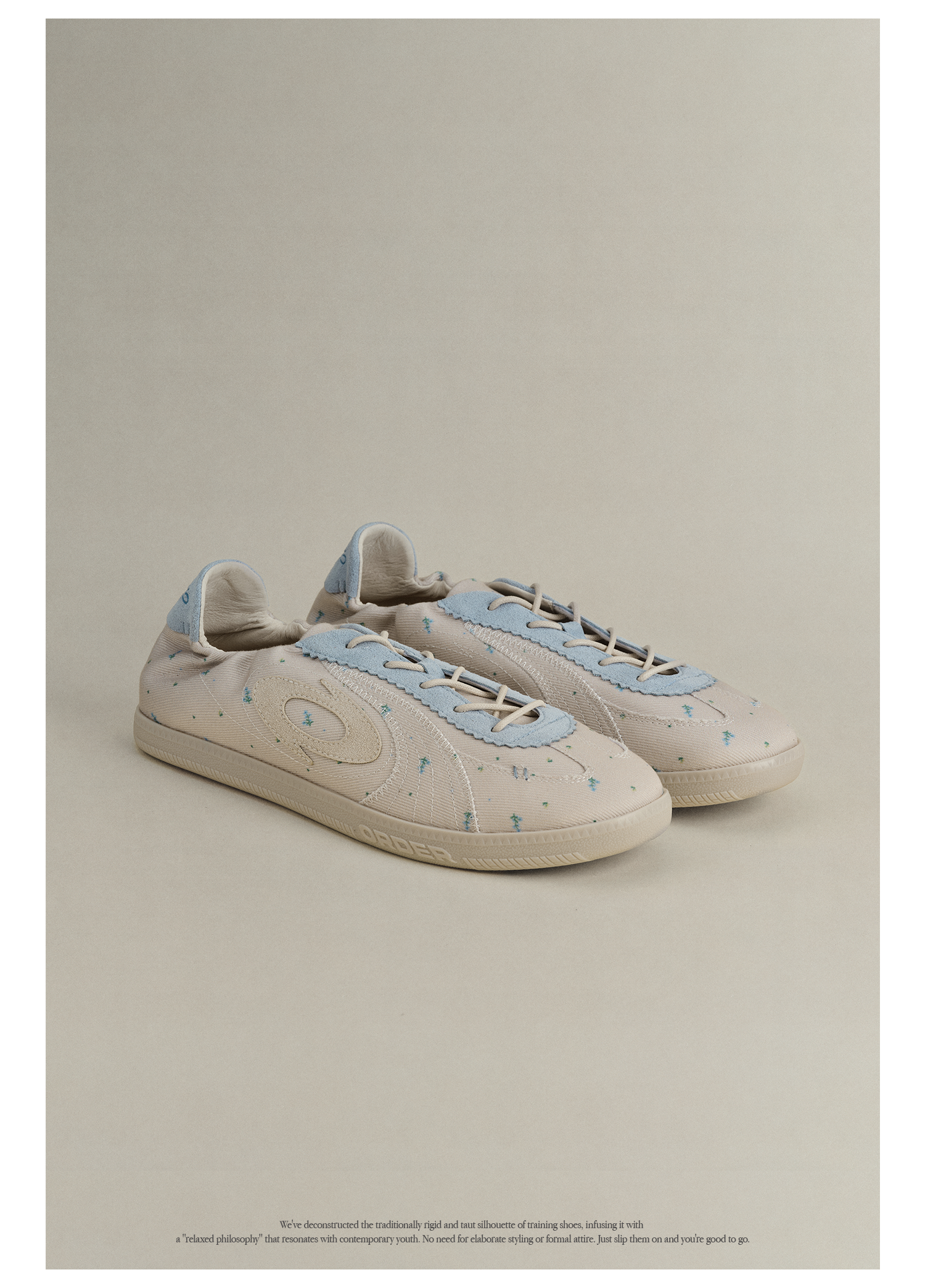 OLD ORDER Suede Lace-Up Training Sneaker