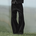 BEVAN UP Entwine Twisted Reverse-Pleat Flared Trousers