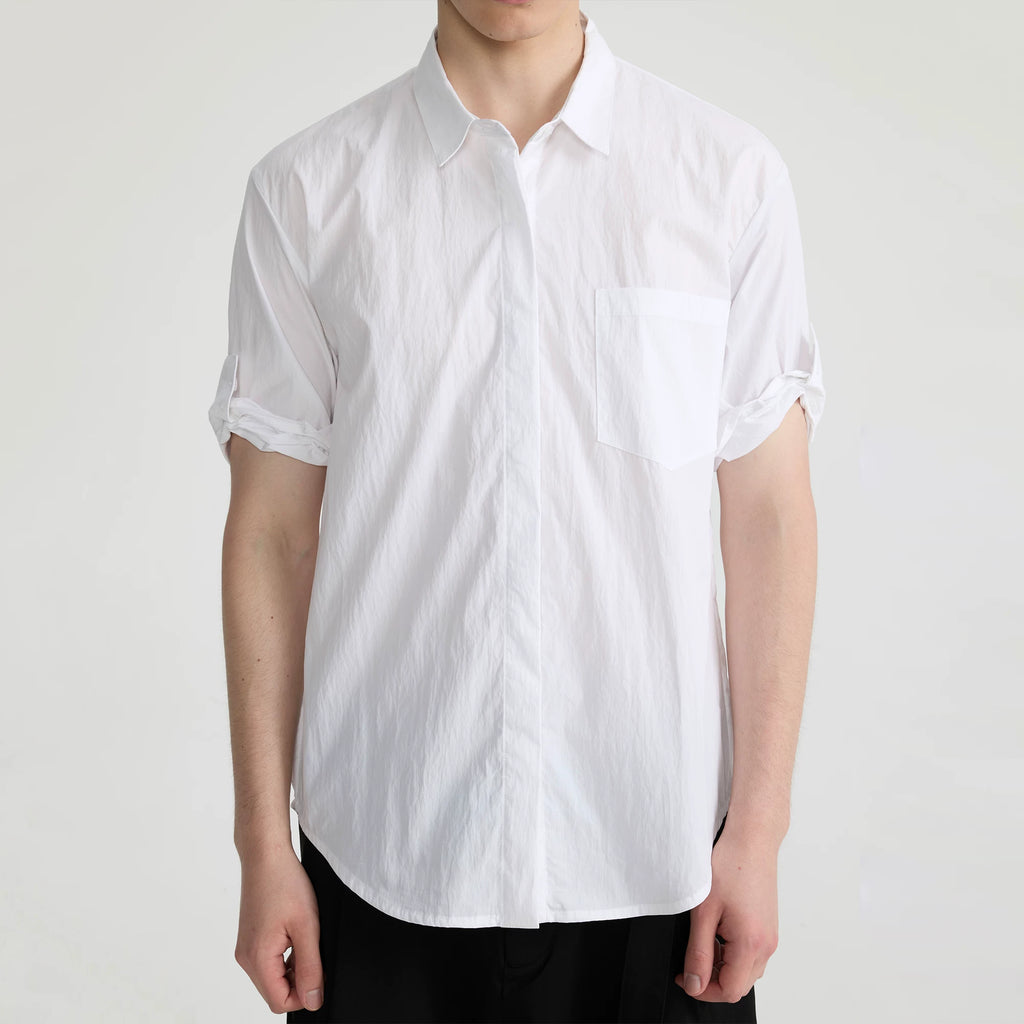 SINONOME Sexy Tension 60s Wrinkle-Texture Slim Fit Shirt