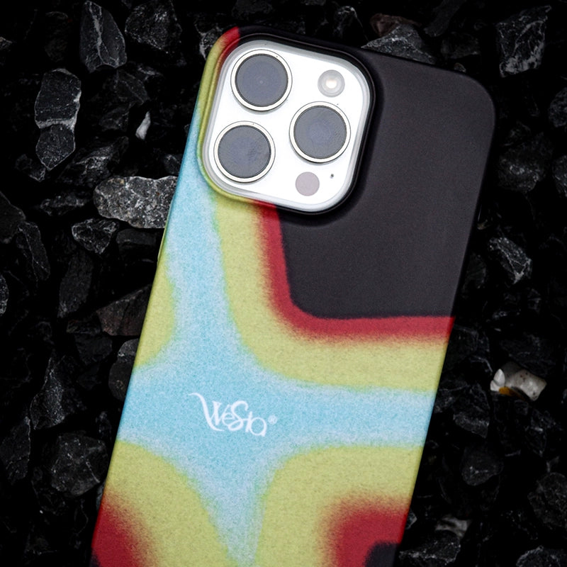 WESTELEVEN Apple Film Three-color Mobile Phone Case
