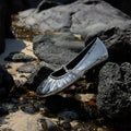 MILOOEY Rhinestone Strap Mary Jane Ballet Flat