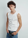 VLABMADE Embroidered Thread Stretch Training Vest