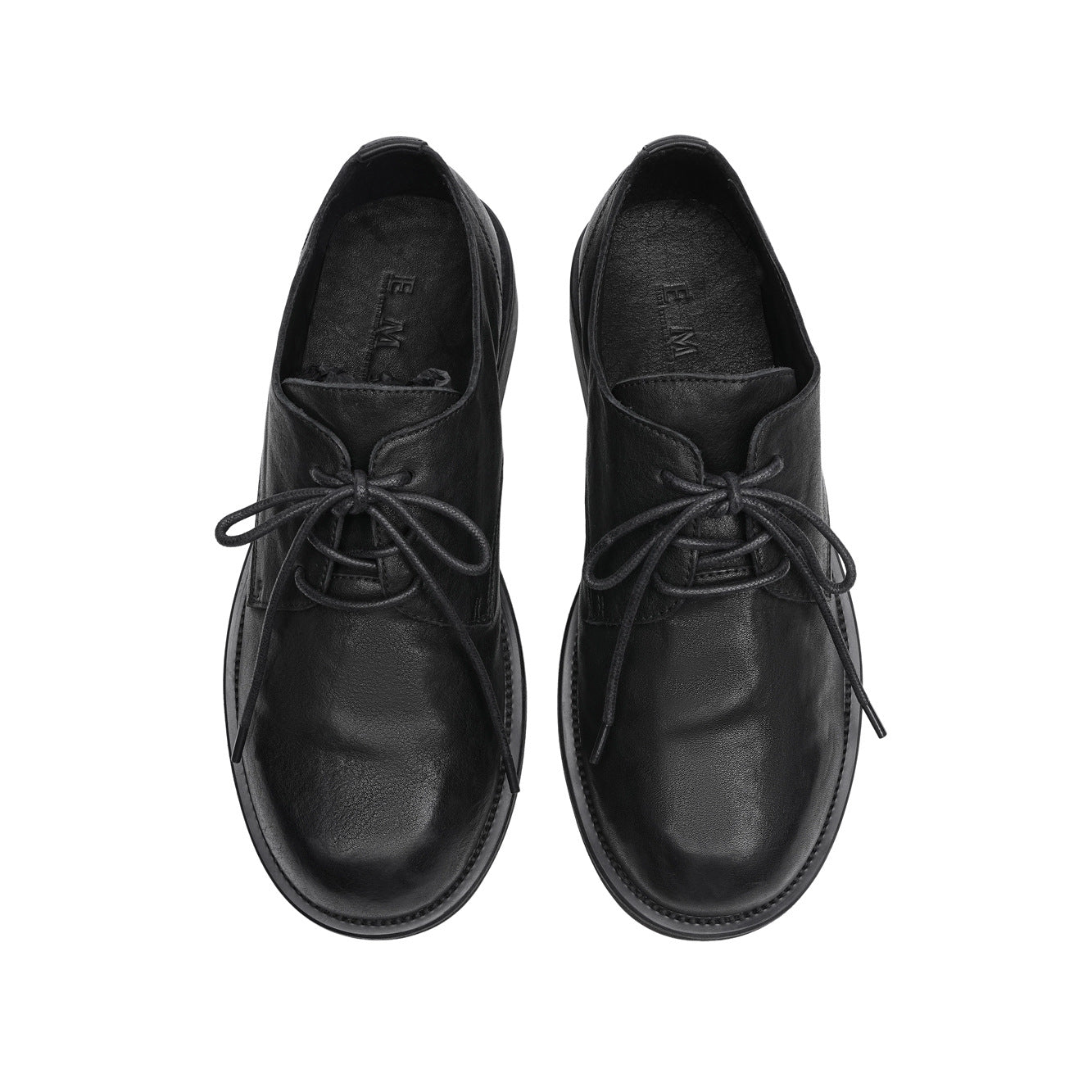 EME Leather Big Head Tooling Casual Shoes