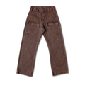 Mbbcar Red Clay Wash Slim Fit Workwear Pants