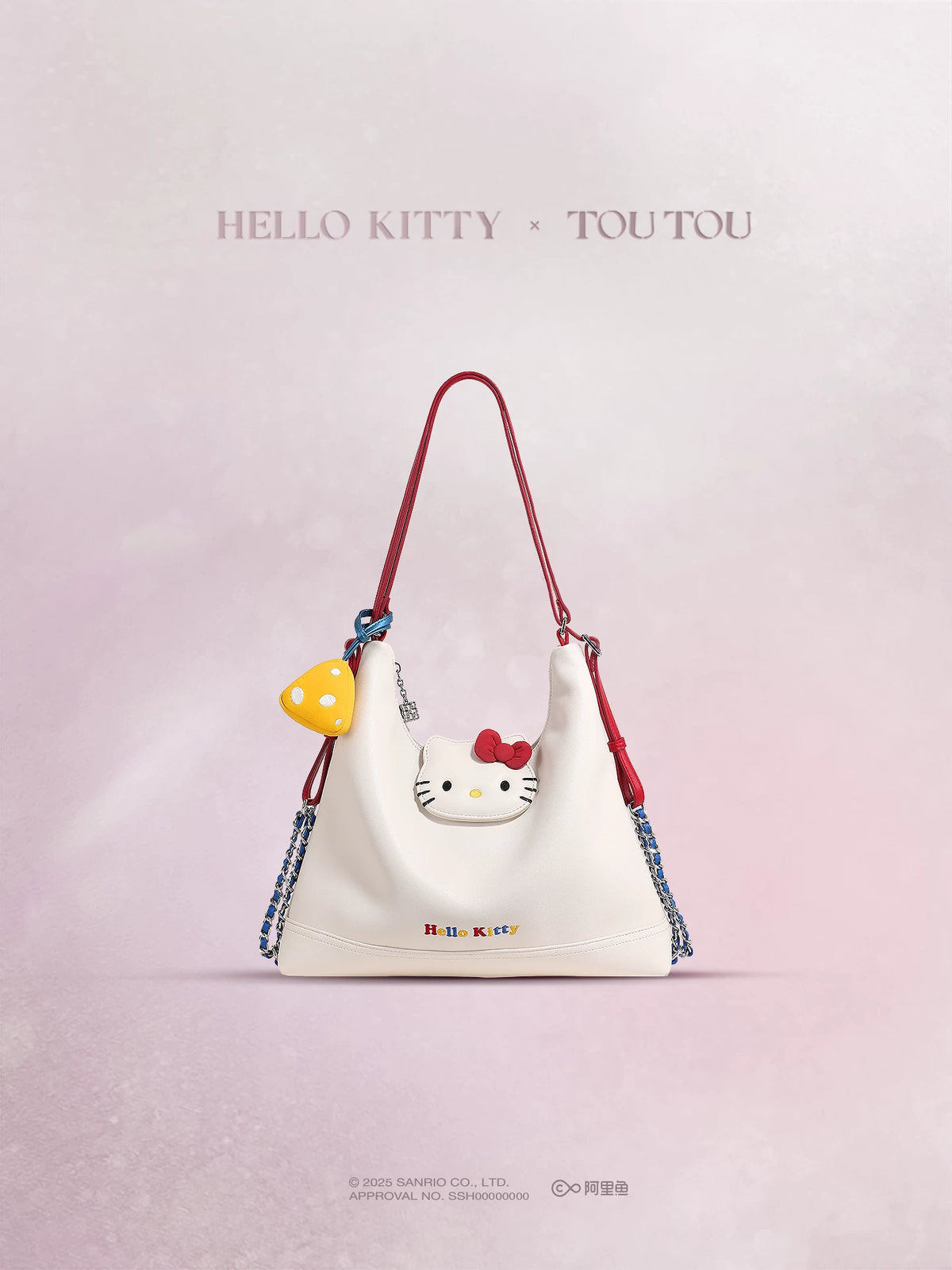 TOUTOU Faux Leather Hello Kitty Backpack