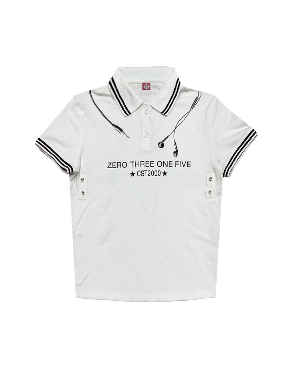 DETW Breathable Zero Three One Five Cst2000 Pique Cotton Contrast Short Sleeve Polo Shirt
