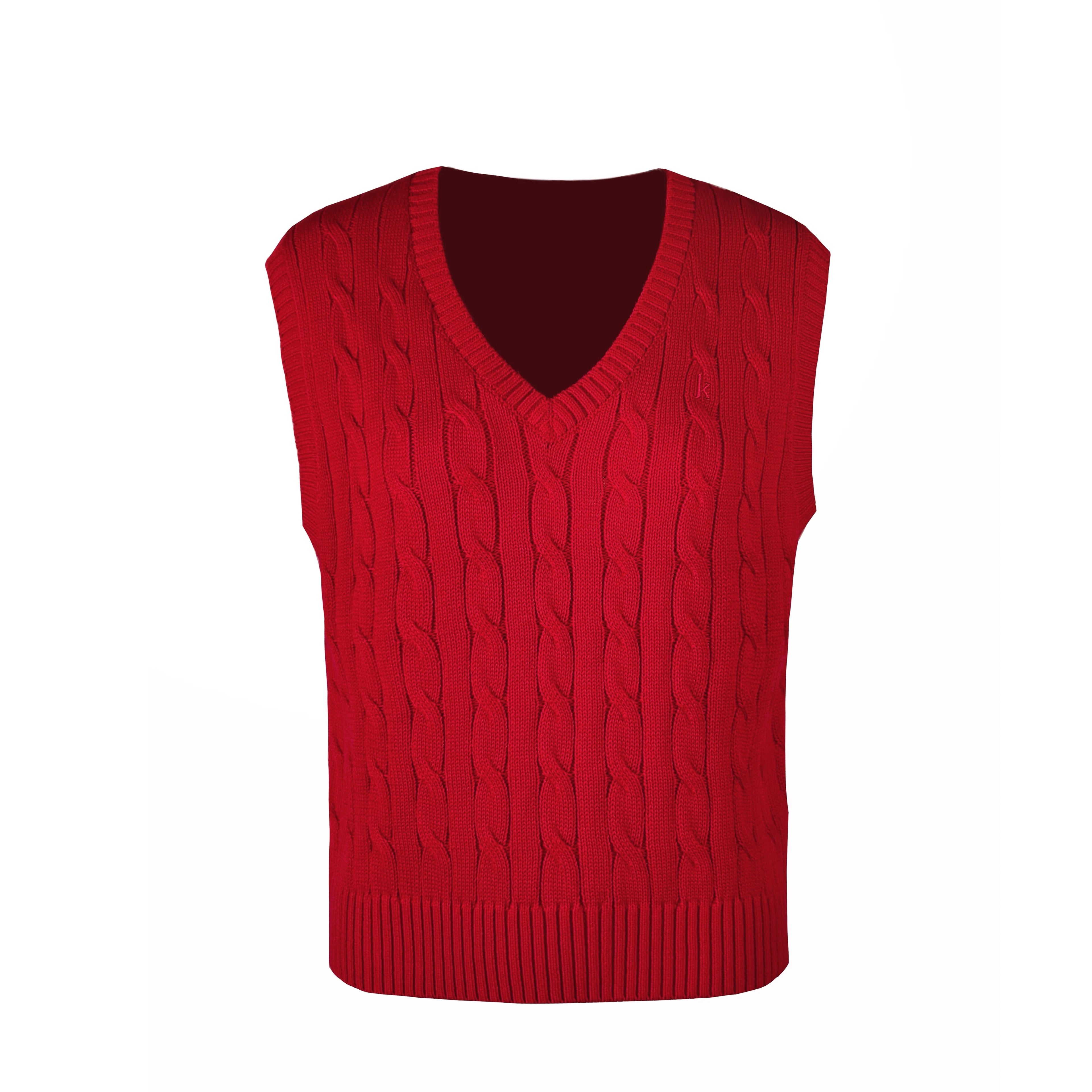 Jim Kennet Classic V-Neck College Twist Vest