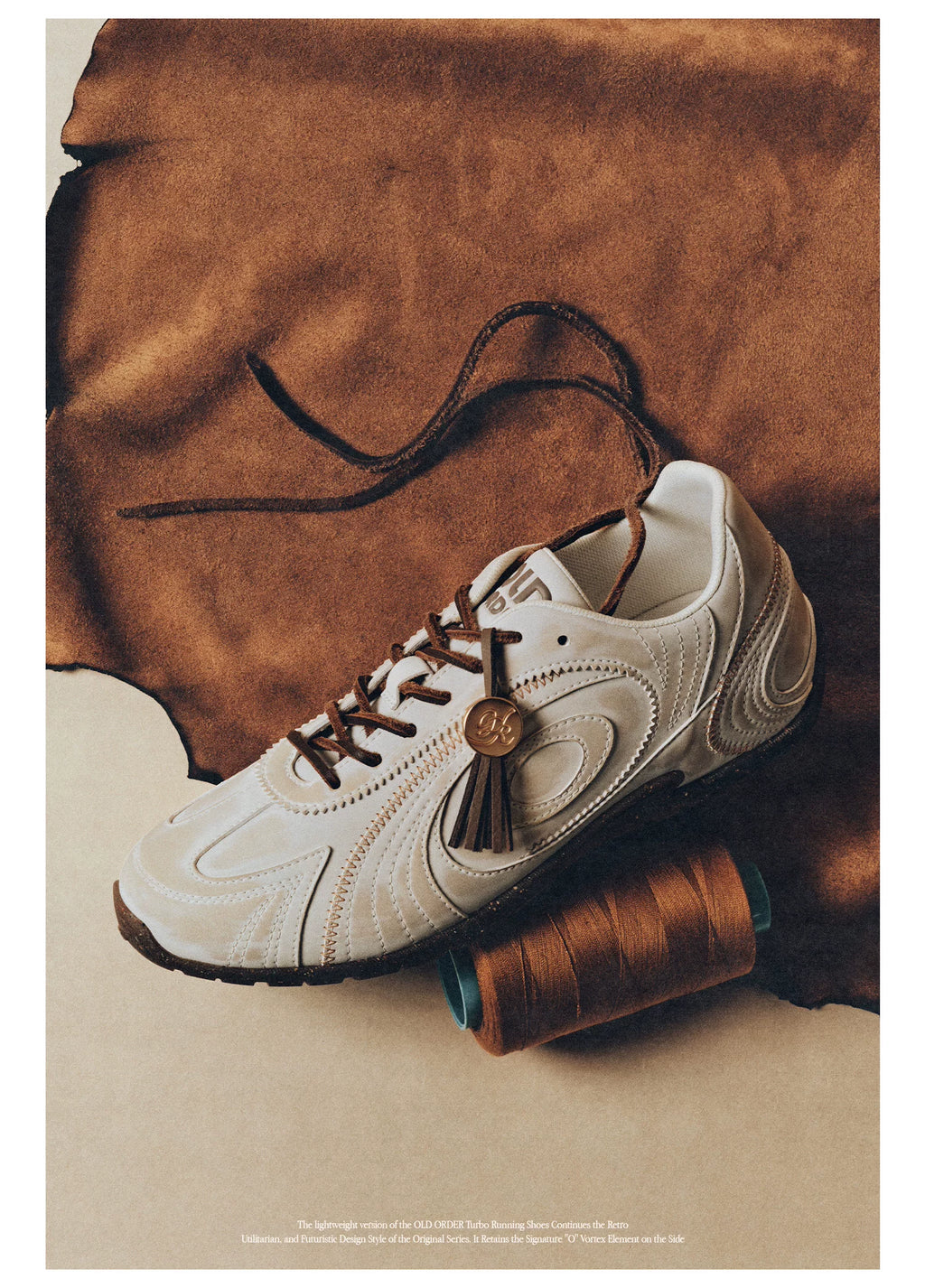 OLD ORDER Leather Retro German Trainer