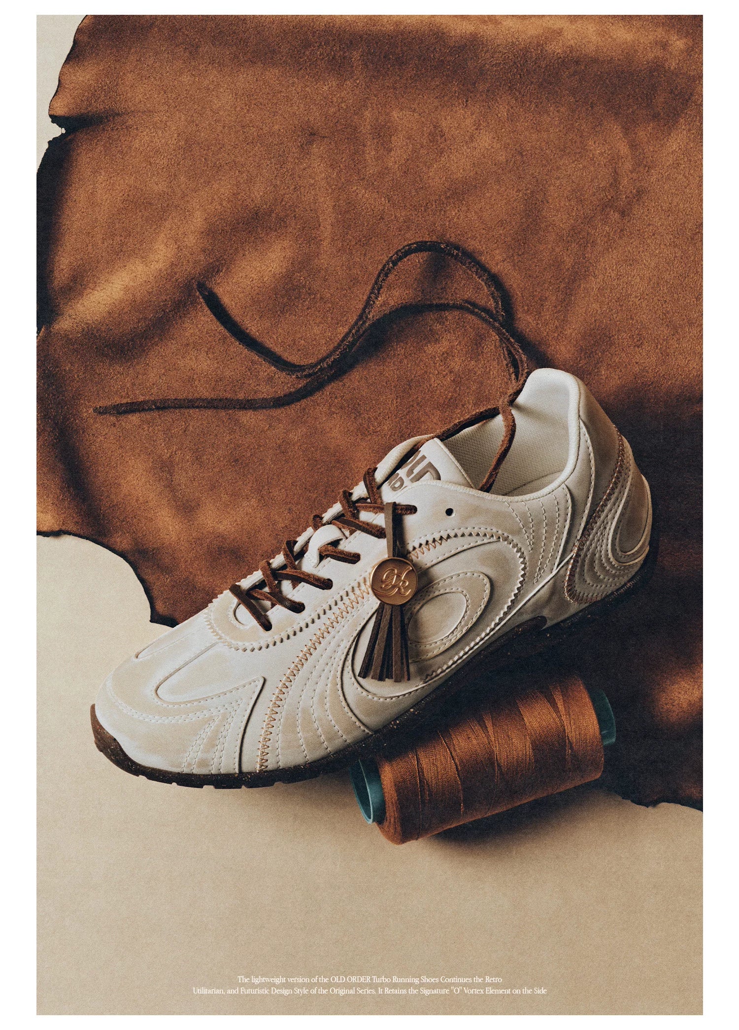 OLD ORDER Leather Retro German Trainer