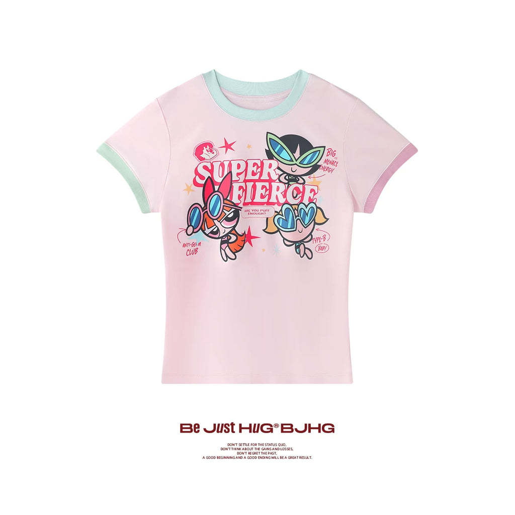BJHG [Flying Girl Police Joint Name] Front Shoulder Short Sleeve