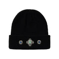 YADcrew Button Embellished Knitted Wool Cap