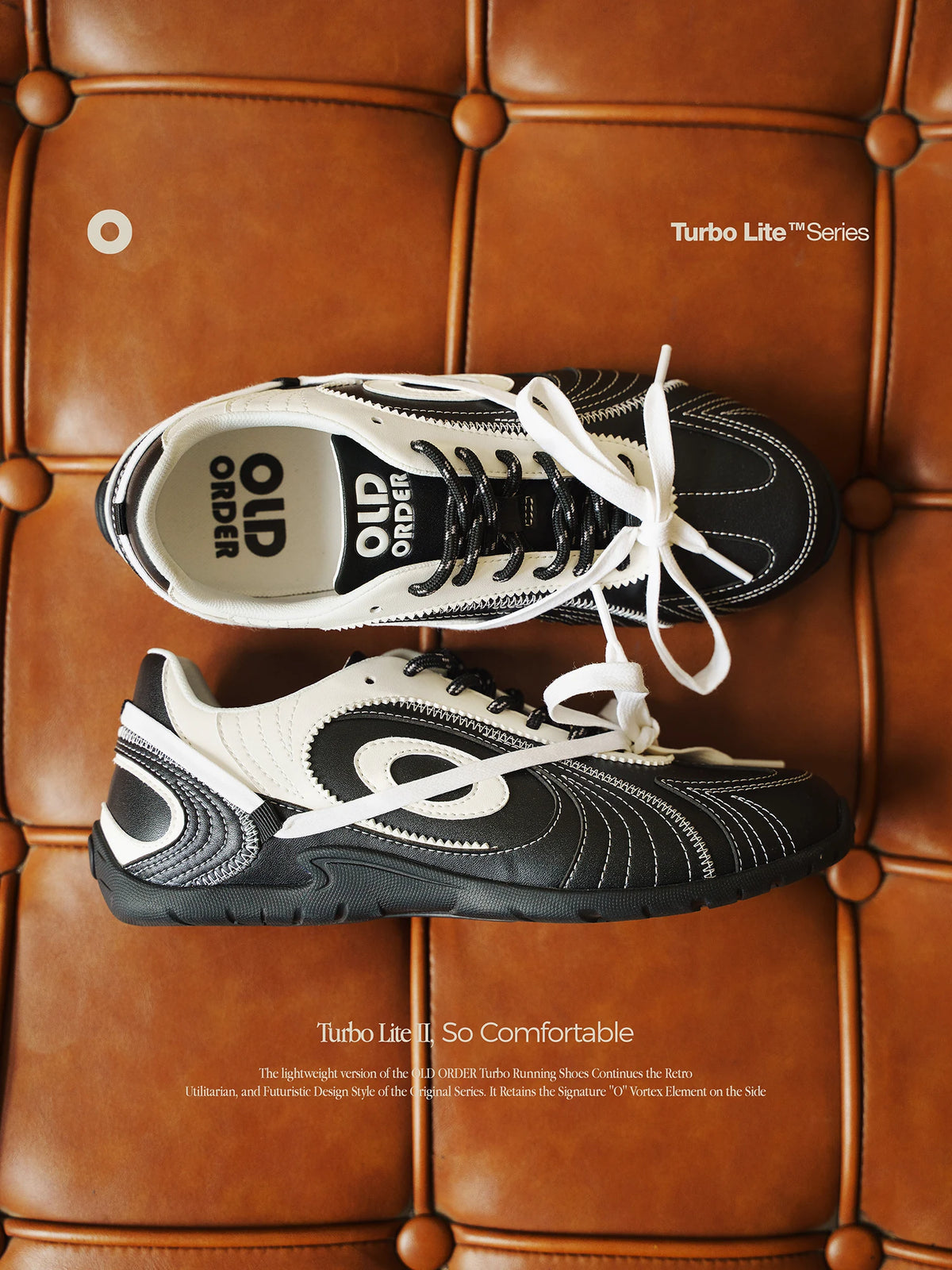 OLD ORDER Synthetic Leather Low-Top German Trainer