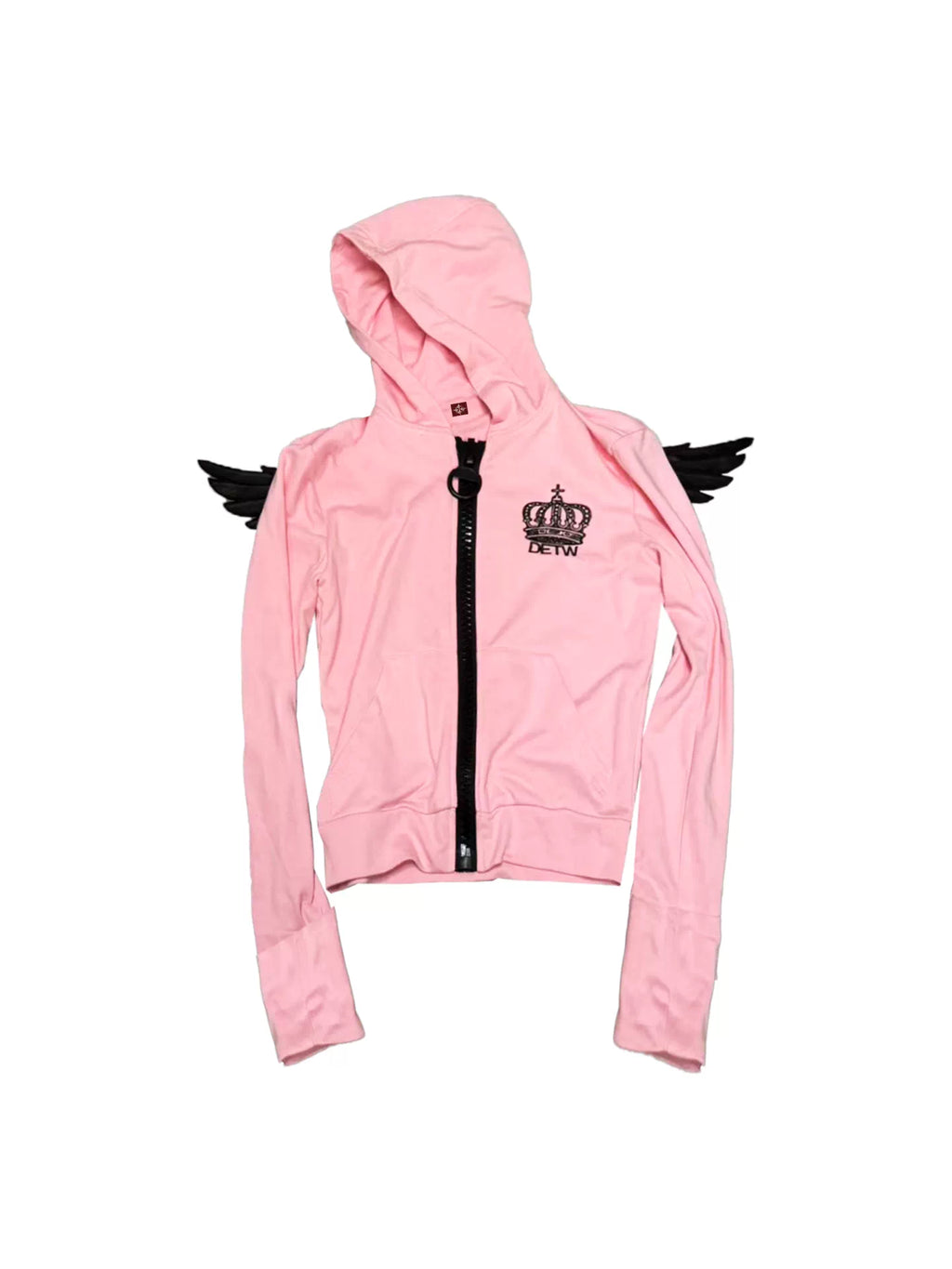 DETW Angel Wing Crown 400g Zip-Up Hoodie
