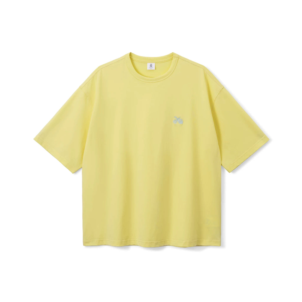 SUPERTOFU Rose Saxophone Embroidery Loose Tee