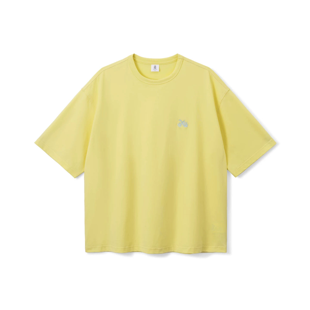 SUPERTOFU Rose Saxophone Embroidery Loose Tee