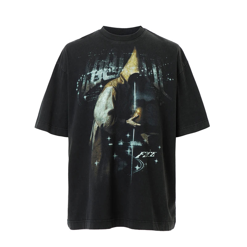 F2CE 290g Breathable Loose Washed Tee