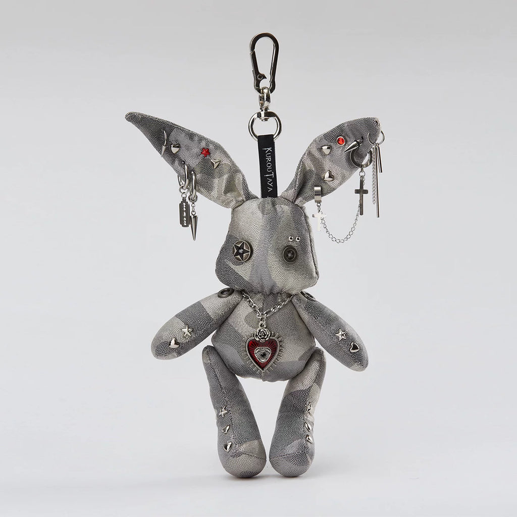 KUROUTAYA Neon Rivet Rabbit 20cm Plush Doll