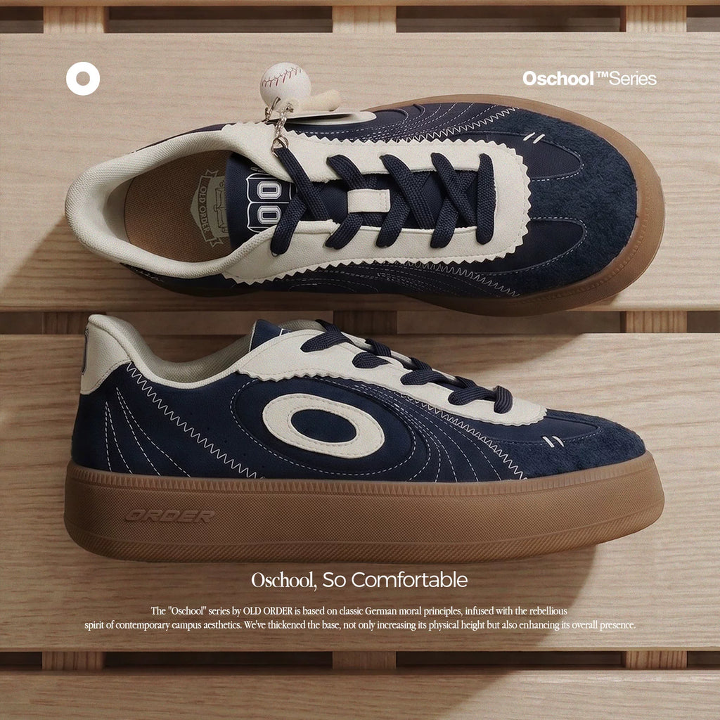 OLD ORDER Turbo Lite Yale Blue Thick Sole Dad Shoe
