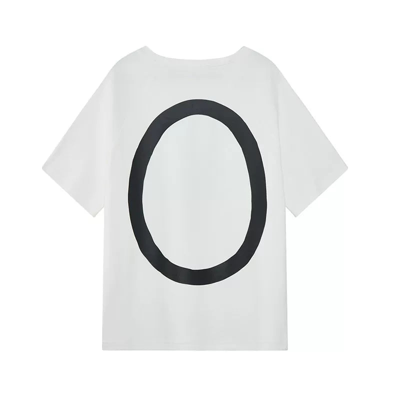 Kami anger RGB Egg Print 260g Breathable Loose Tee