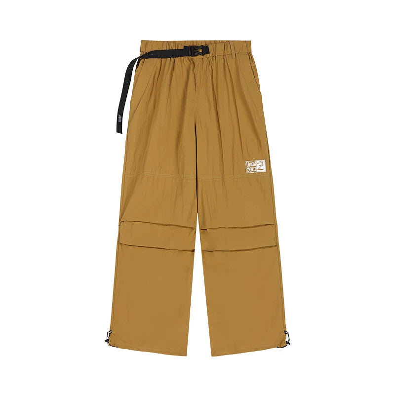 UNITED STREETZ Quick-Dry Loose Straight-Leg Cargo Pants