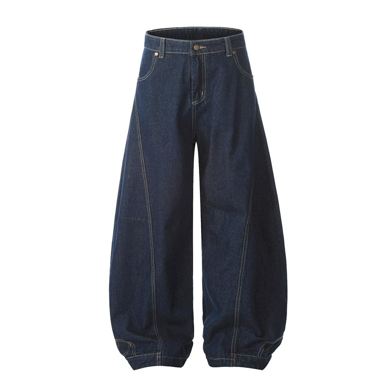 BTSG silhouette scimitar jeans