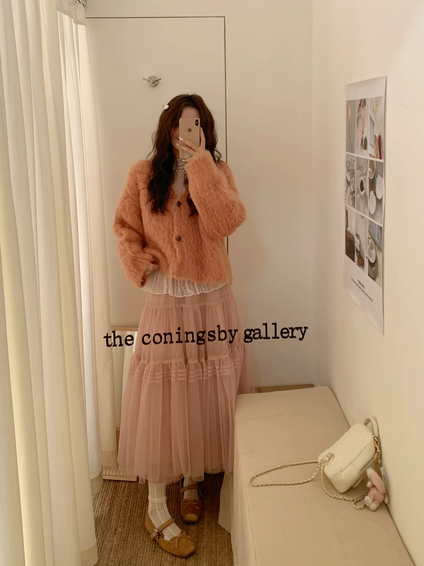 Even Korean Versatile V-Neck Sweater Cardigan