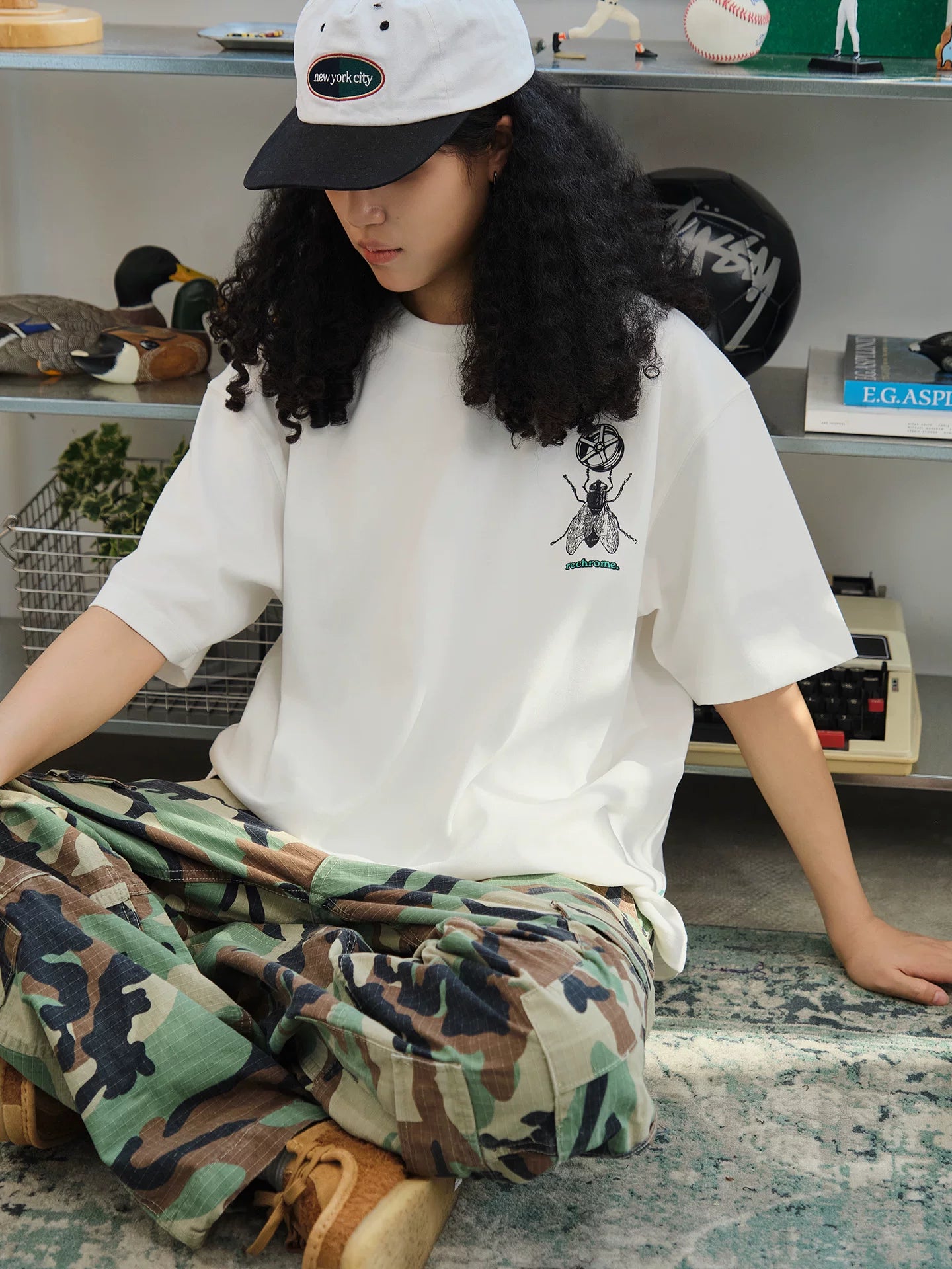 Battles Flywheel 260g Breathable Oversized Tee