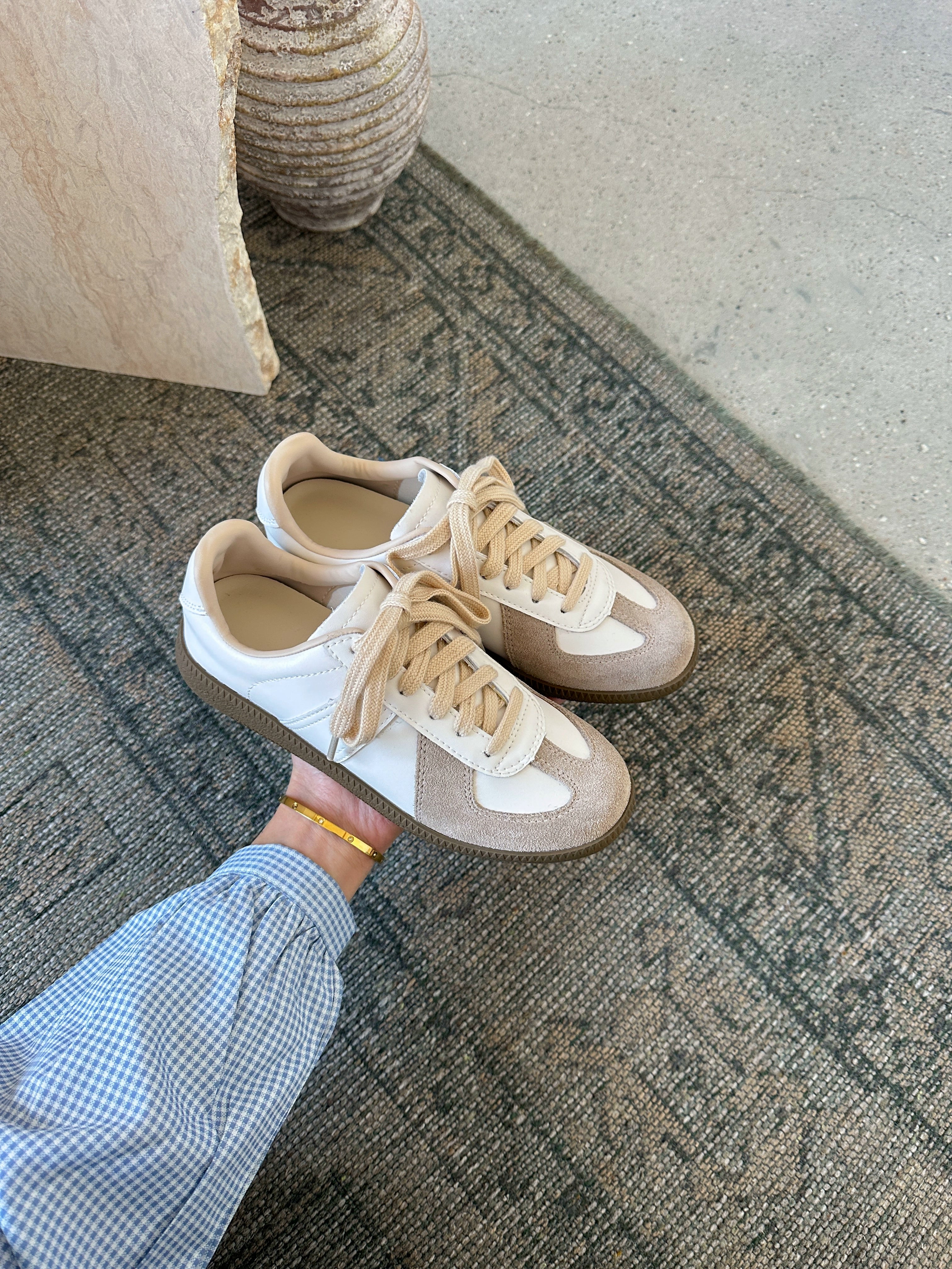 Lidaren Produced Vintage Inner Heightening Sneakers