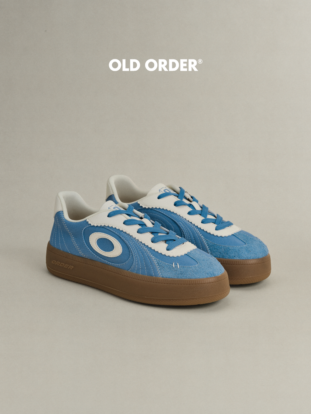 OLD ORDER Blue Suede Dad Shoe