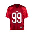 MT99 Alphabet Sports Breathable V-Neck Jersey Tee