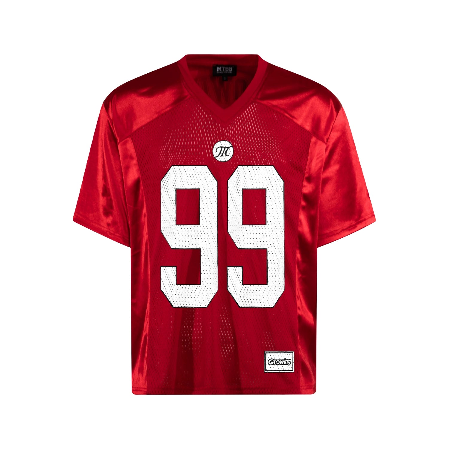 MT99 Alphabet Sports Breathable V-Neck Jersey Tee