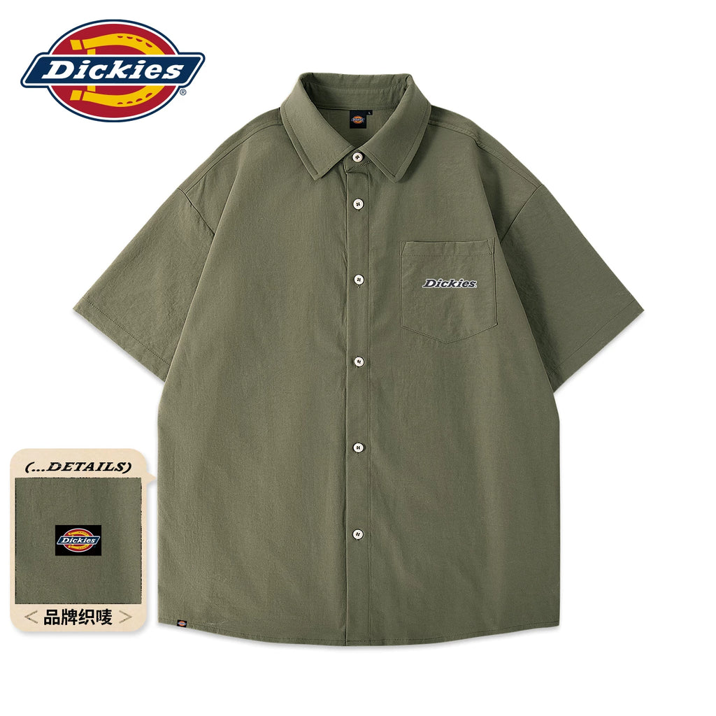 Dickies Cool-Touch Wrinkle-Resistant Loose-Fit Shirt
