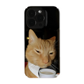 Pbcase Gentleman Cat Niche Apple Phone Case