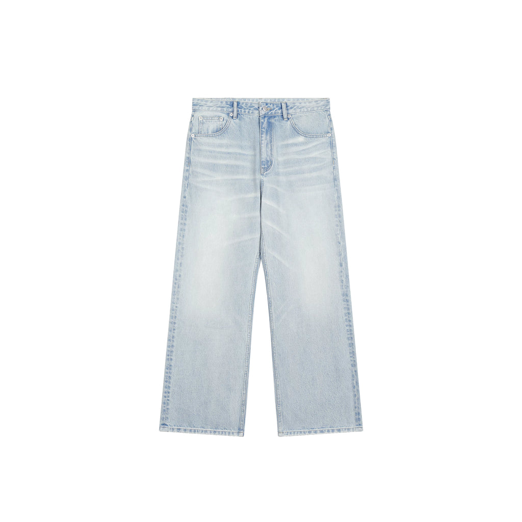 PLUS NO LOGO Cat Paw 14.5oz Straight-Leg Jeans