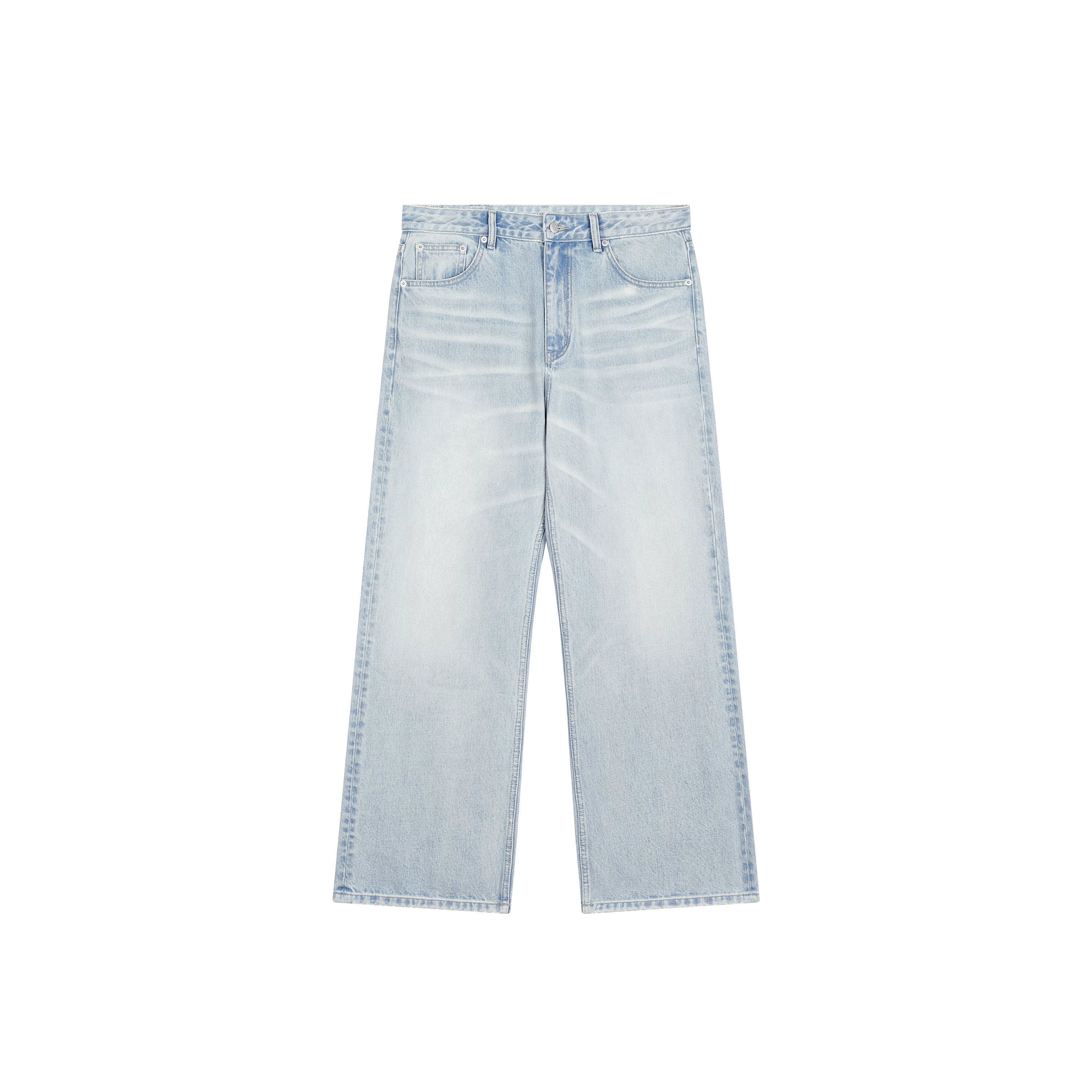 PLUS NO LOGO Cat Paw 14.5oz Straight-Leg Jeans