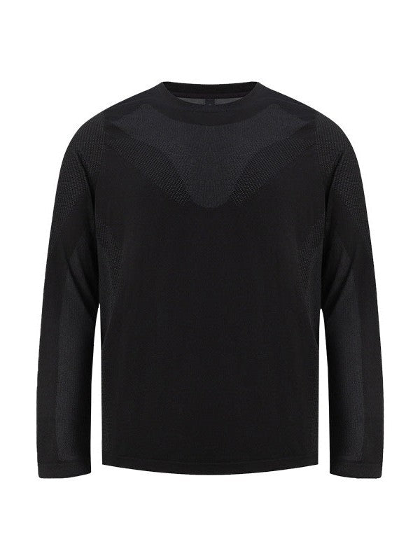 UNF Quick-Drying Slim-fit Sports Fitness Crew Neck Long Sleeve