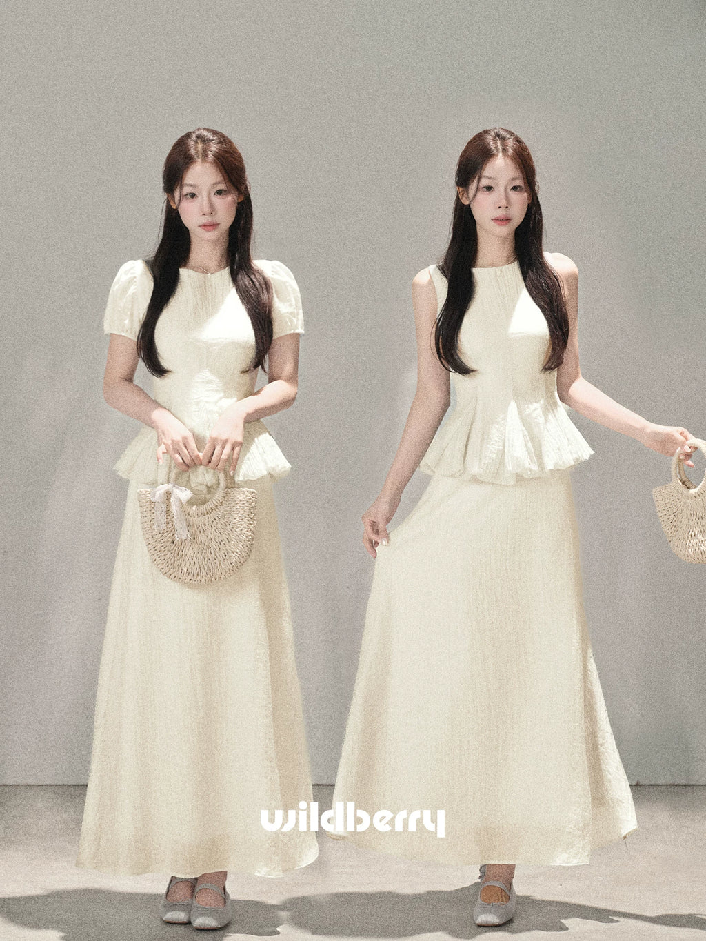Wildberry Fake Two Sleeveless Dress