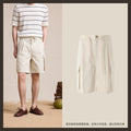 CULTUM 100% Cotton Relaxed Cargo Shorts