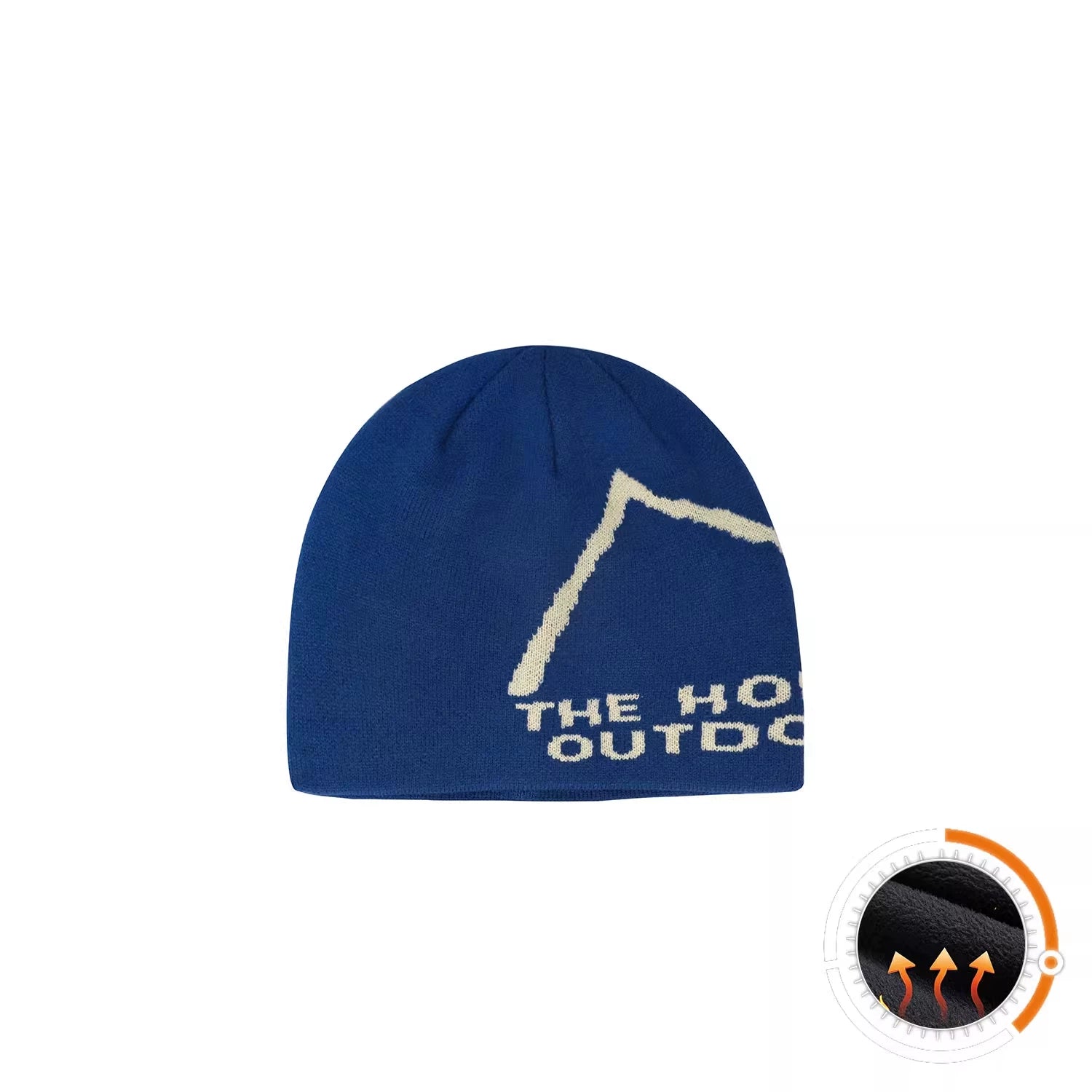 THE HOBOO Alphabet Jacquard Cold Knitted Hat