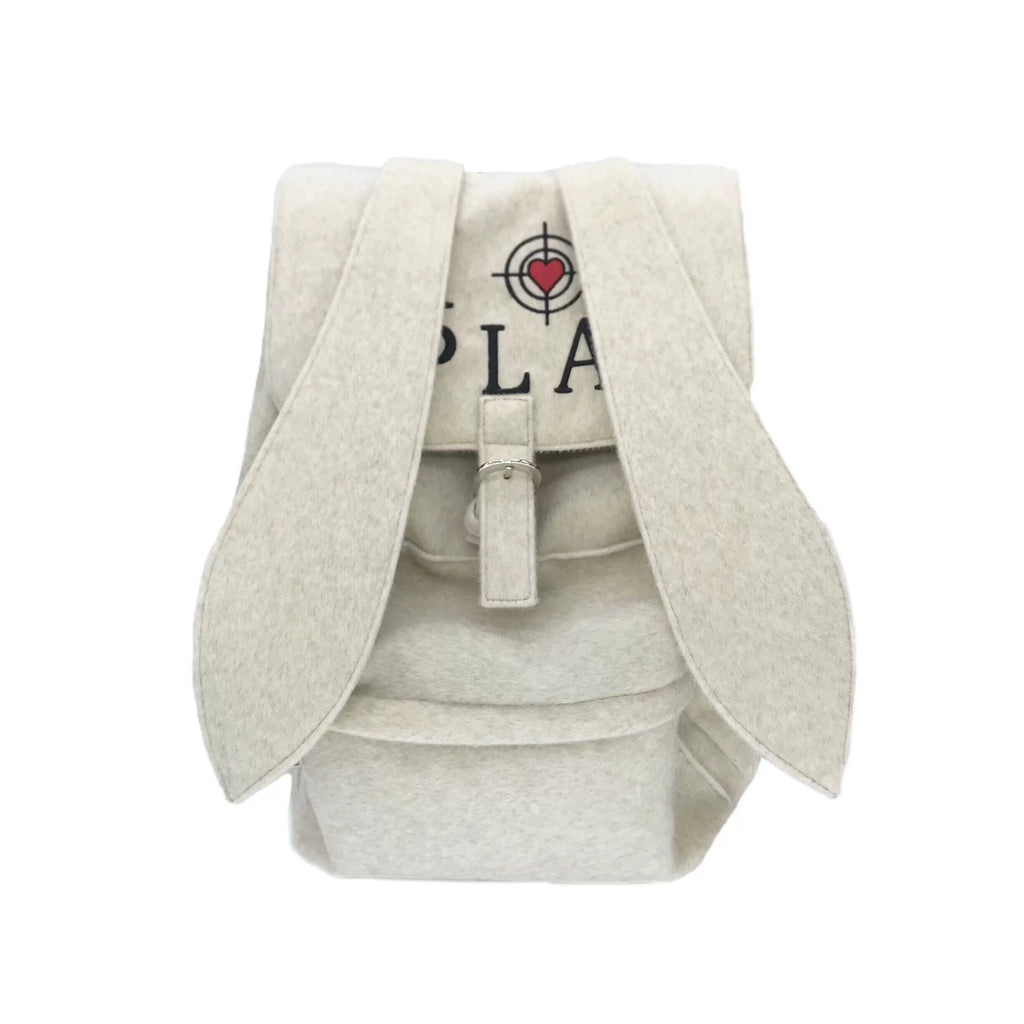 SAUCE Mink Rabbit Ear Embroidered Backpack