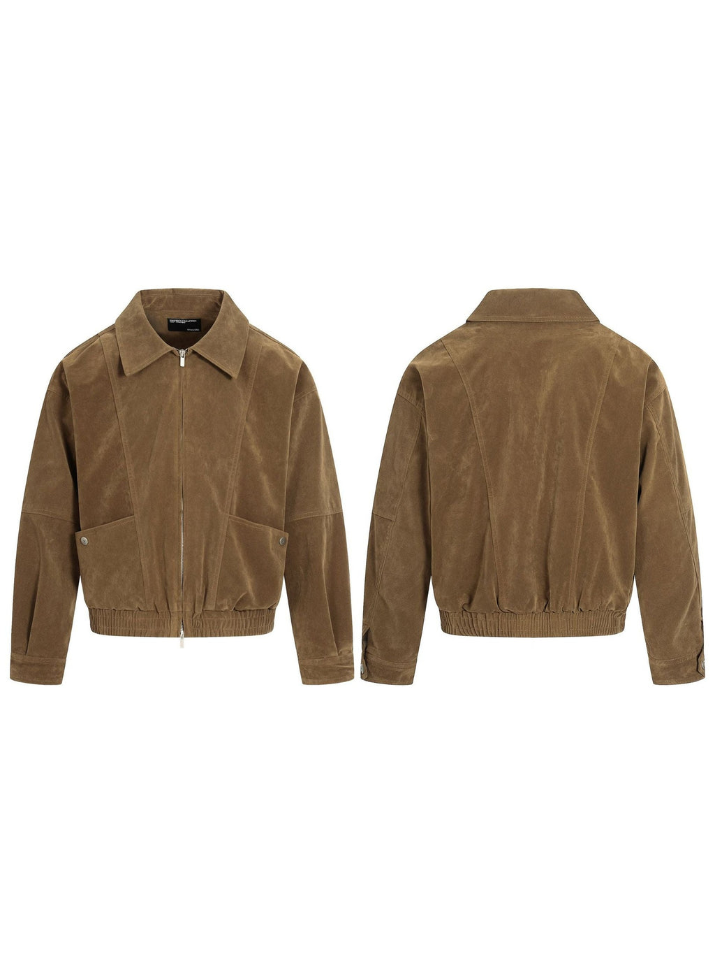 11KN Retro Thermal Imitation Leather Velvet Casual Lapel Jacket