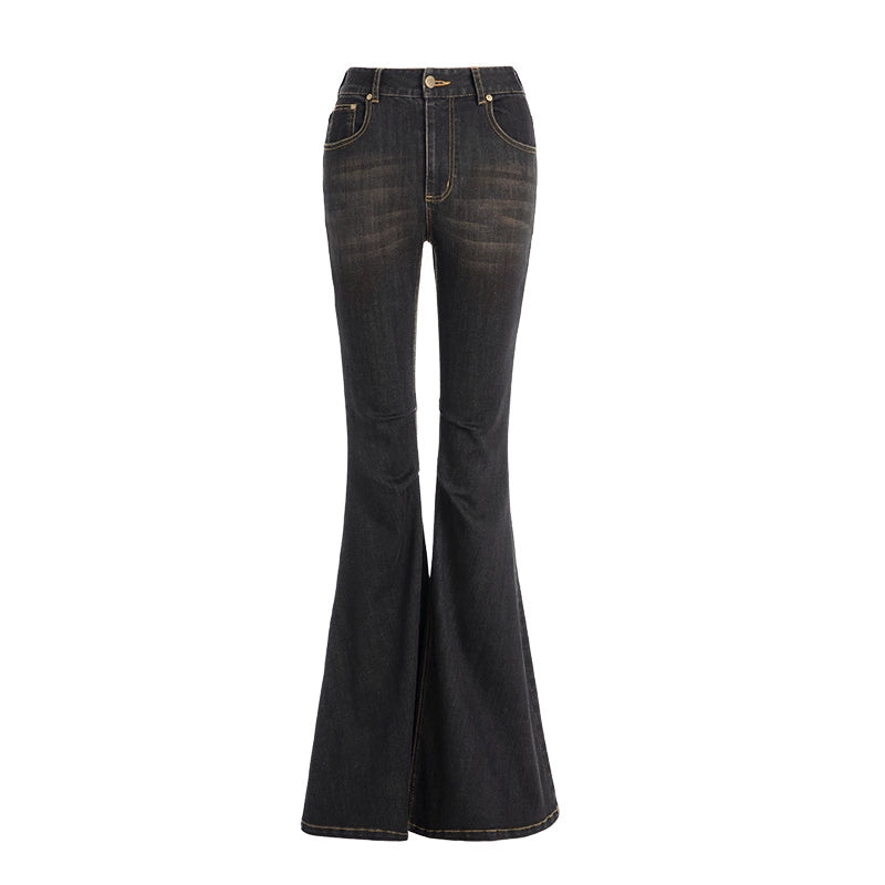 ABMY Retro and Old Washed Thin Trousers