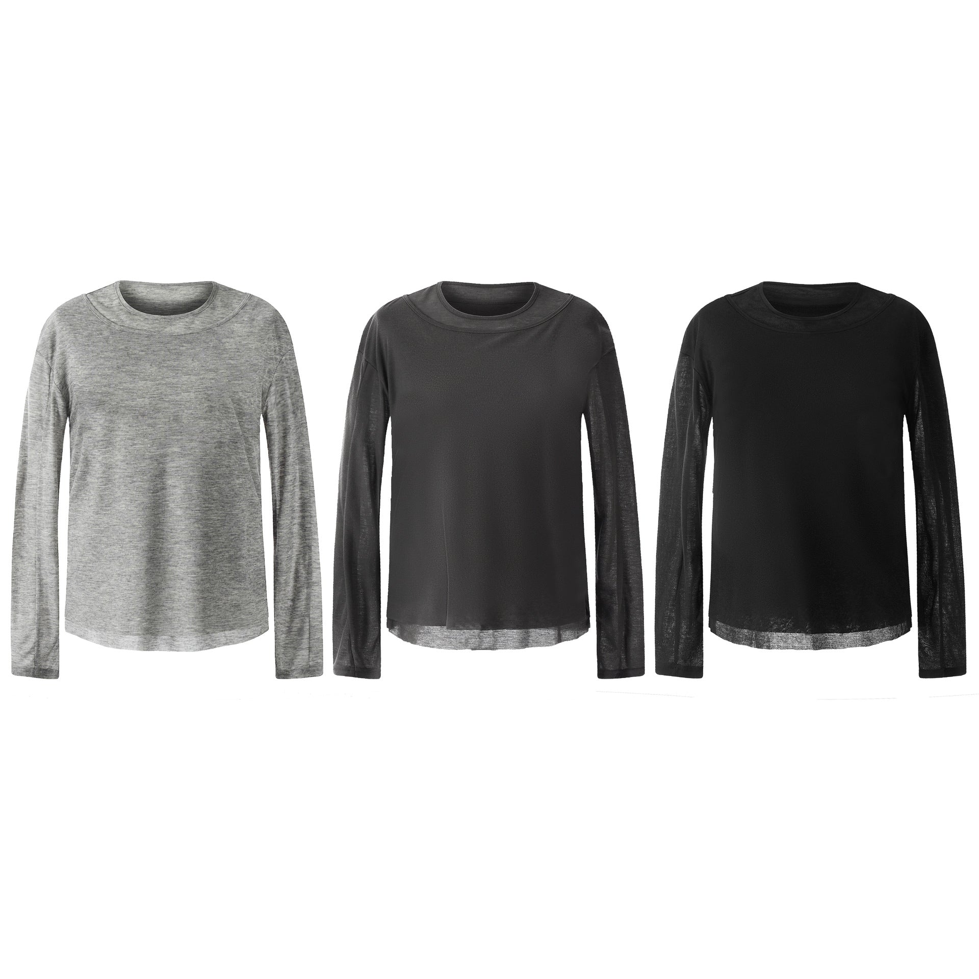 11KN Parisian 220g Breathable Slim Fit Long-Sleeve Tee
