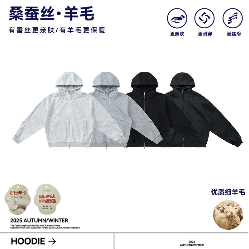 UNF | 580g Heavyweight Cotton Hoodie with Fleece Lining