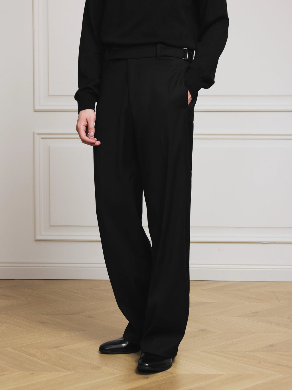 Stay the Night Wrinkle-Resistant Straight-Leg Dress Pants