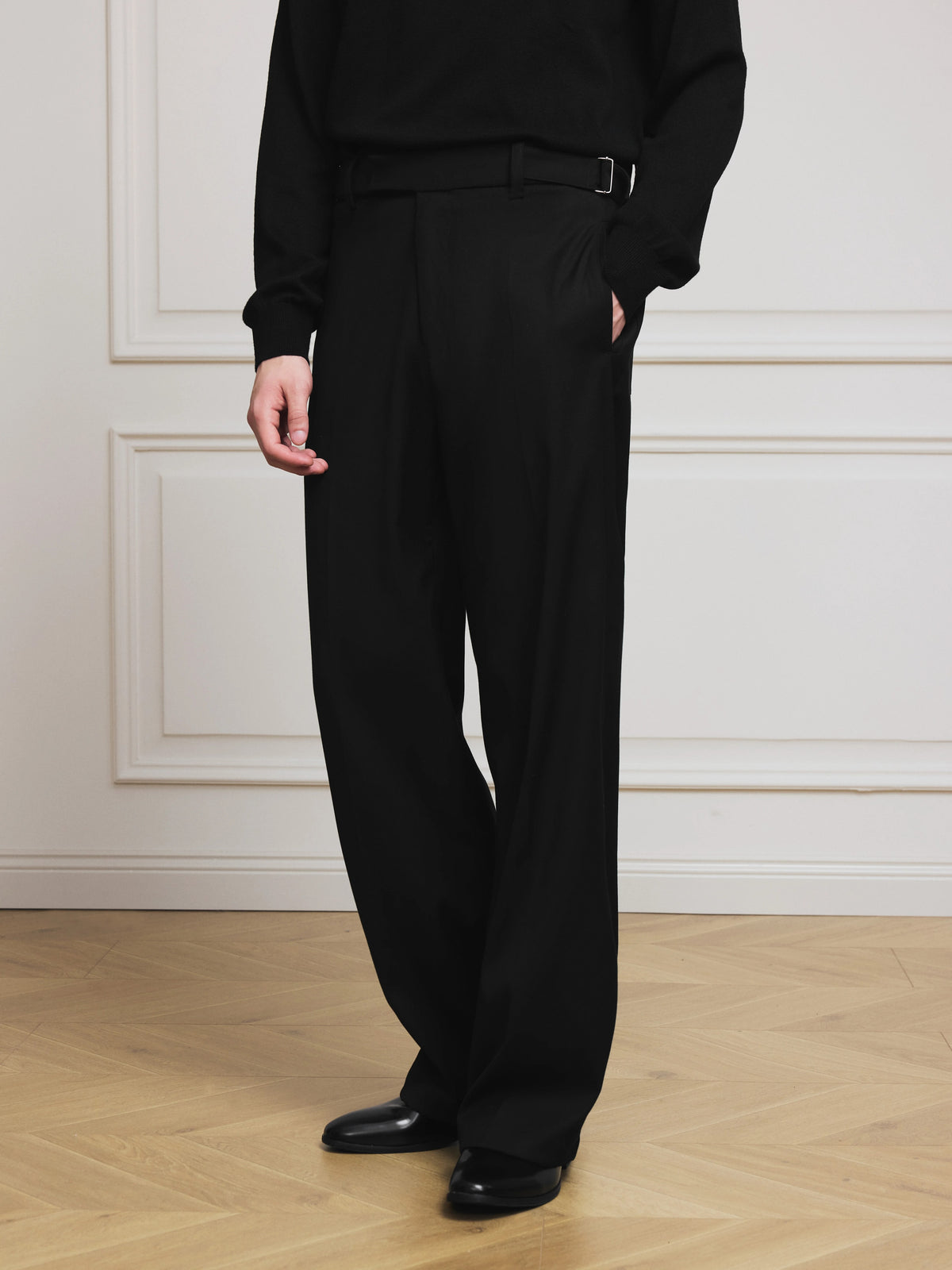 Stay the Night Wrinkle-Resistant Straight-Leg Dress Pants